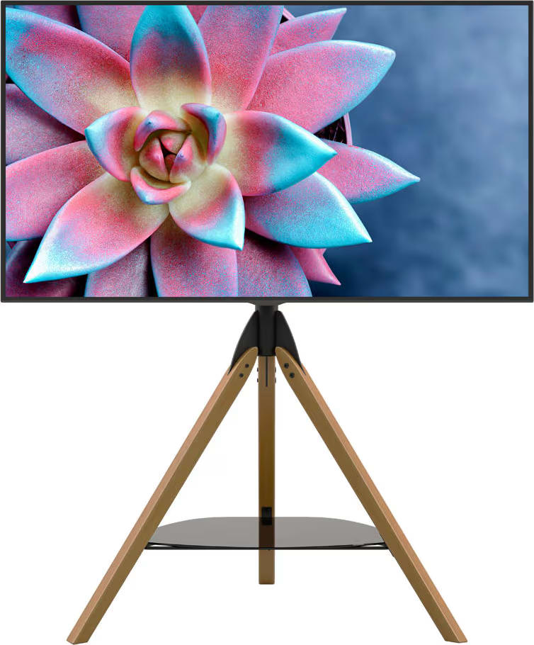 Avf Hoxton Freestanding Tv Tripod - Light Wood (Fsl1000Hoxlwb) - Image 5