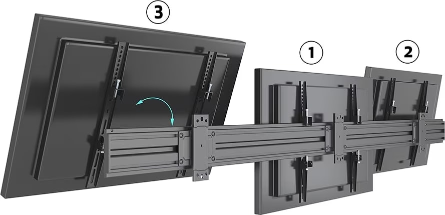 Multibrackets M Wallmount Pro Mbw3U Fixed Black (Mb4016) - Image 4
