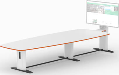 Dalen - Large Meeting Room Furniture Solution 14 Person (Display Based) - Image 4