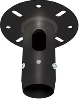 Btech - Heavy Duty Ceiling / Floor Mount 50Mm Diameter - Black (Bt7822/B) - Image 2