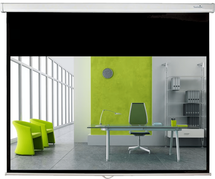 Sapphire Premium Slow Retraction Manual Screens 16:10 203 X 126.9Cm - (Sws200Wsf10-Asr2) 3 Sapphire Premium Slow Retraction Manual Screens 16:10 203 X 126.9Cm - (Sws200Wsf10-Asr2) - Image 3