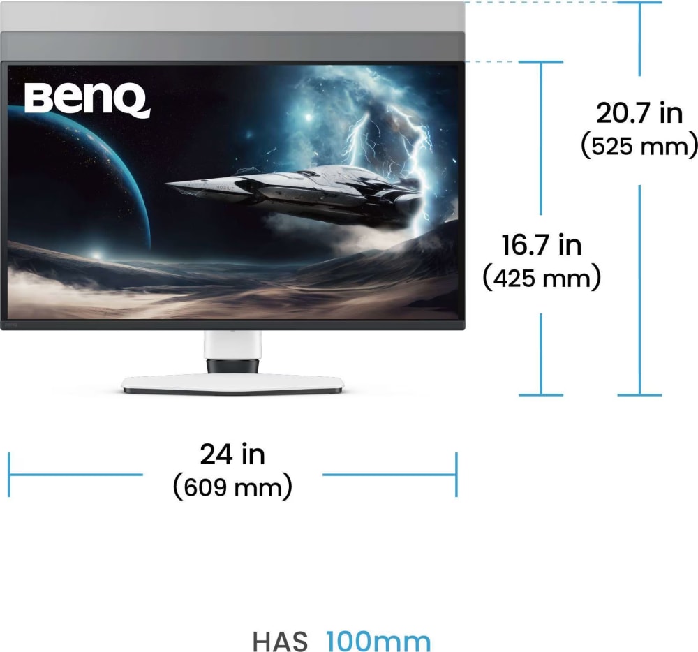 Benq Ex271Qmz 27Inch 2K 240Hz Mobiuz Oled Gaming Monitor 3 Benq Ex271Qmz 27Inch 2K 240Hz Mobiuz Oled Gaming Monitor - Image 3