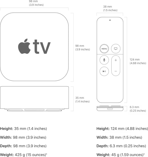 Apple TV 4K (64GB / MP7P2B/A) And Apple AirPods (MMEF2ZM/A Apple TV 4K (64GB / MP7P2B/A) And Apple AirPods (MMEF2ZM/A