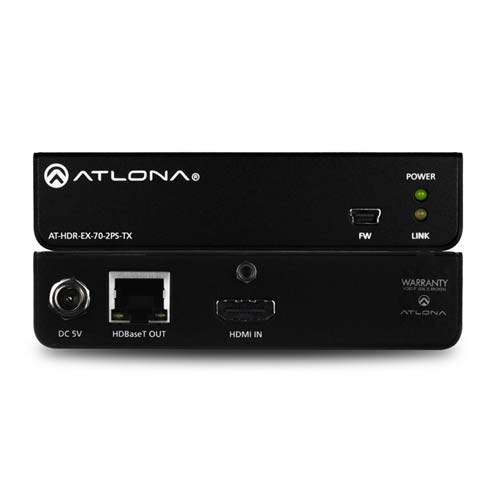 Atlona 4K Hdr Hdmi Over Hdbaset Tx/Rx Kit (Hdr-Ex-70-2Ps) - Image 3