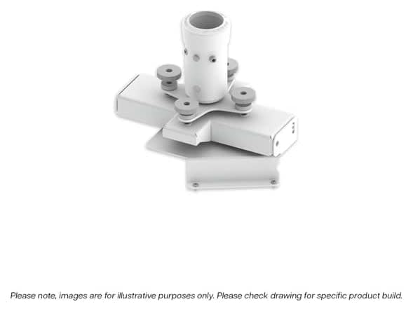 Unicol - Micro Adjustment Projector Suspension Unit - White (Psm) 2 Unicol - Micro Adjustment Projector Suspension Unit - White (Psm) - Image 2