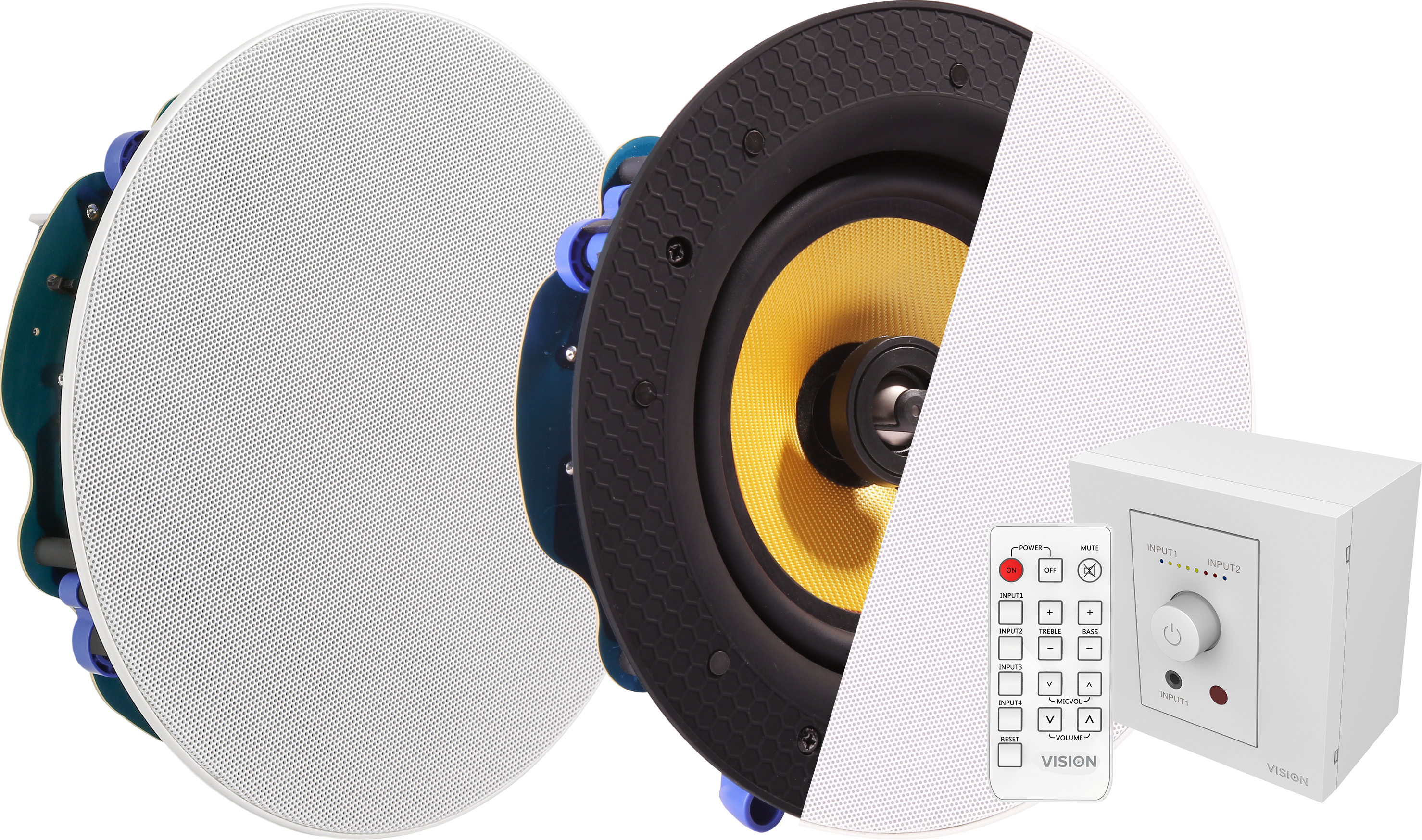 Vision - Amp And Ceiling Speakers (Tc3-Amp+Cs-1900 - 5356158) 1 Vision - Amp And Ceiling Speakers (Tc3-Amp+Cs-1900 - 5356158)