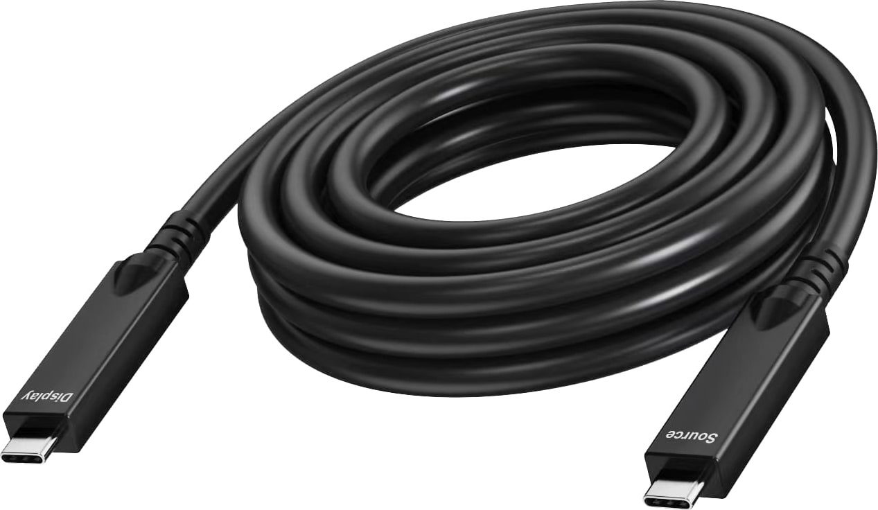 Vision - 7M Black Usb-C Cable (Tc 7Musbc/Bl) 1 Vision - 7M Black Usb-C Cable (Tc 7Musbc/Bl)