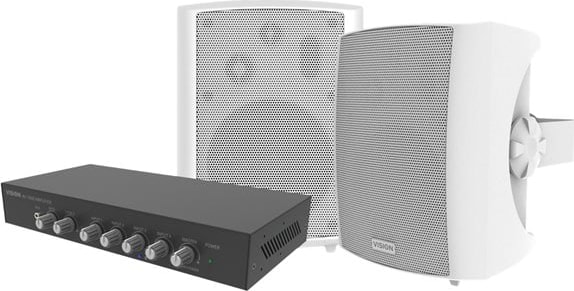 Vision - Amp And Ceiling Speakers (Av-1900 + Cs-1900 - 5734019) 1 Vision - Amp And Ceiling Speakers (Av-1900 + Cs-1900 - 5734019)