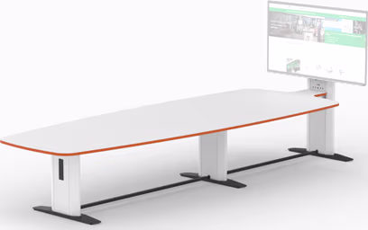 Dalen - Large Meeting Room Furniture Solution 14 Person (Display Based) 1 Dalen - Large Meeting Room Furniture Solution 14 Person (Display Based)
