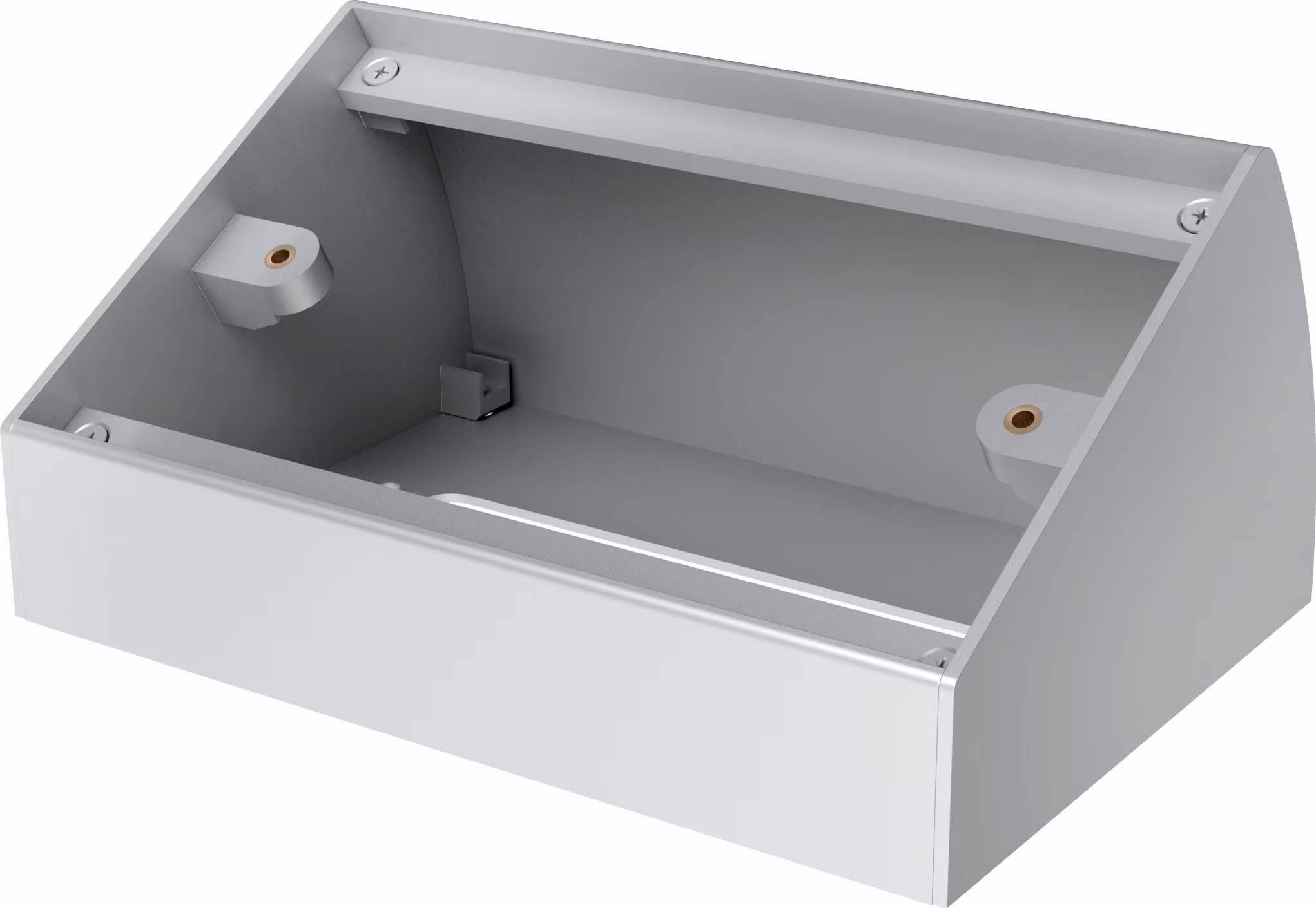 Techconnect Aluminium 2-Gang Table-Mounted Backbox (2485132) - 1 Techconnect Aluminium 2-Gang Table-Mounted Backbox (2485132) -