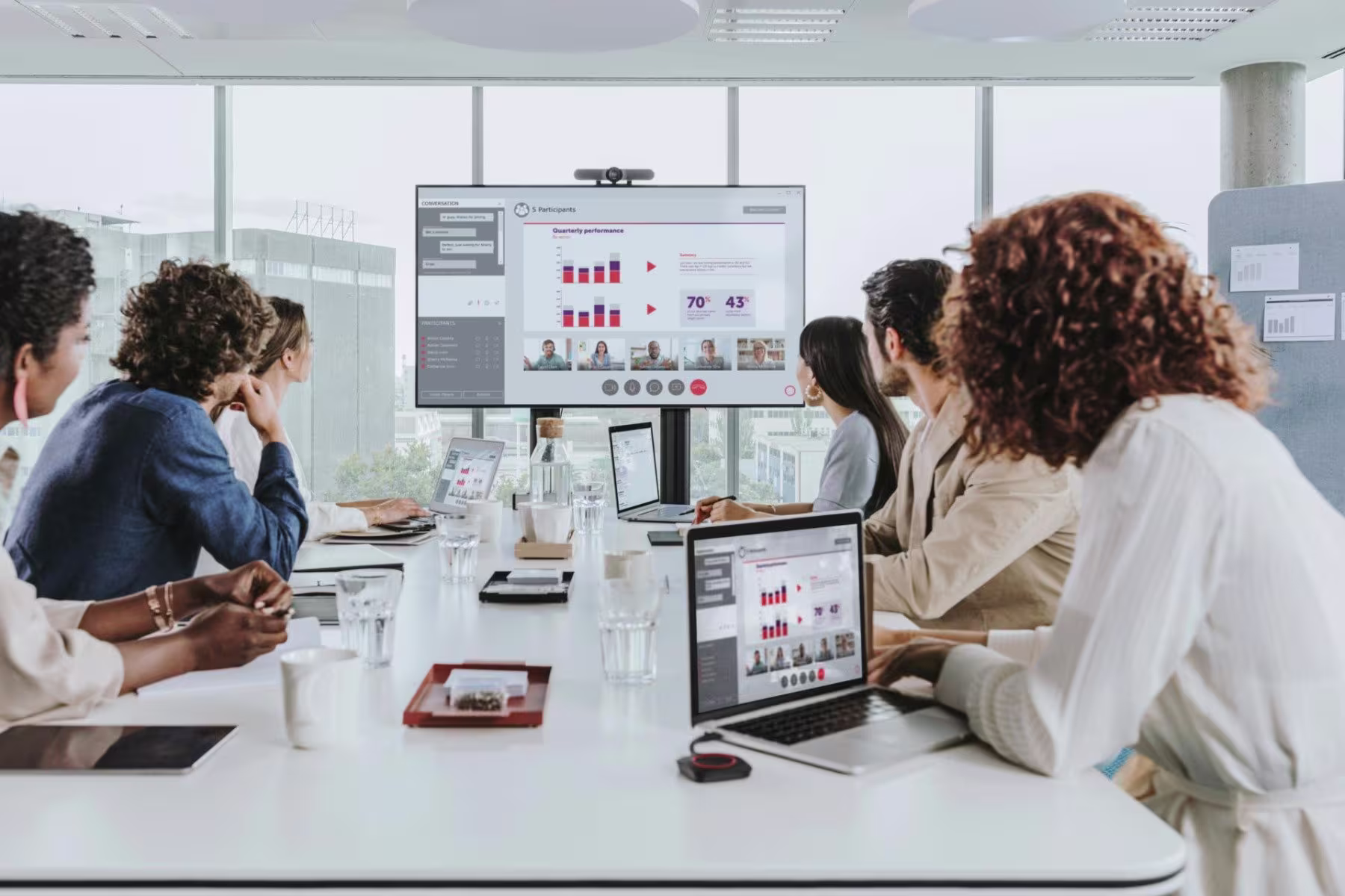 Large Meeting Room Video Conferencing Solution 1 Large Meeting Room Video Conferencing Solution