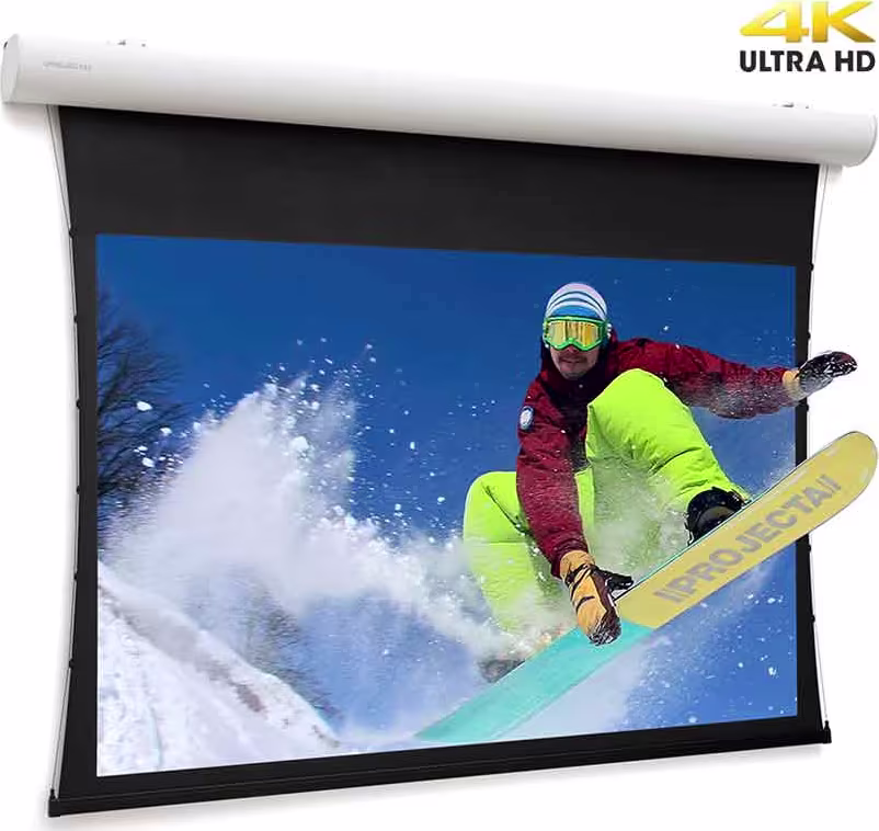 Projecta Tensioned Elpro Concept 117 X 200 Cm (16:9) With Uhd 4K Fabric 0.9 Gain And Rf Remote Control (Projecta 10103721) 1 Projecta Tensioned Elpro Concept 117 X 200 Cm (16:9) With Uhd 4K Fabric 0.9 Gain And Rf Remote Control (Projecta 10103721)