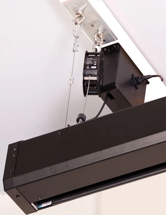 Sapphire Electric Two Motor Drop-Down Screen - 2030 X 1145Mm - 16:9 Format (Ssm200Radwsf) - Image 2