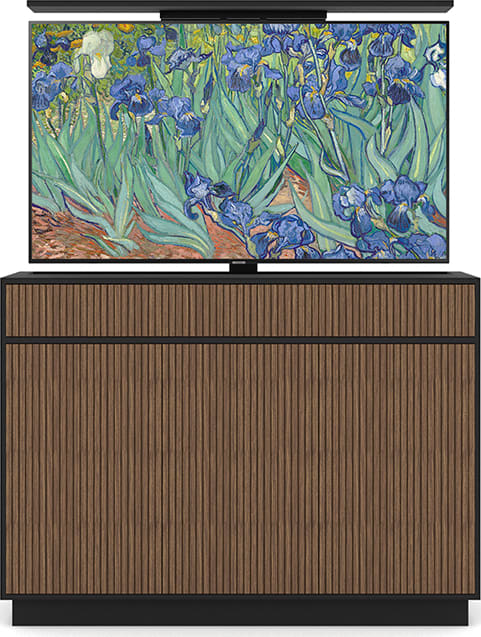 Multibrackets M Av-Cabinet Tv-Lift 55&Quot; Design Walnut (Mb5896) 2 Multibrackets M Av-Cabinet Tv-Lift 55&Quot; Design Walnut (Mb5896) - Image 2