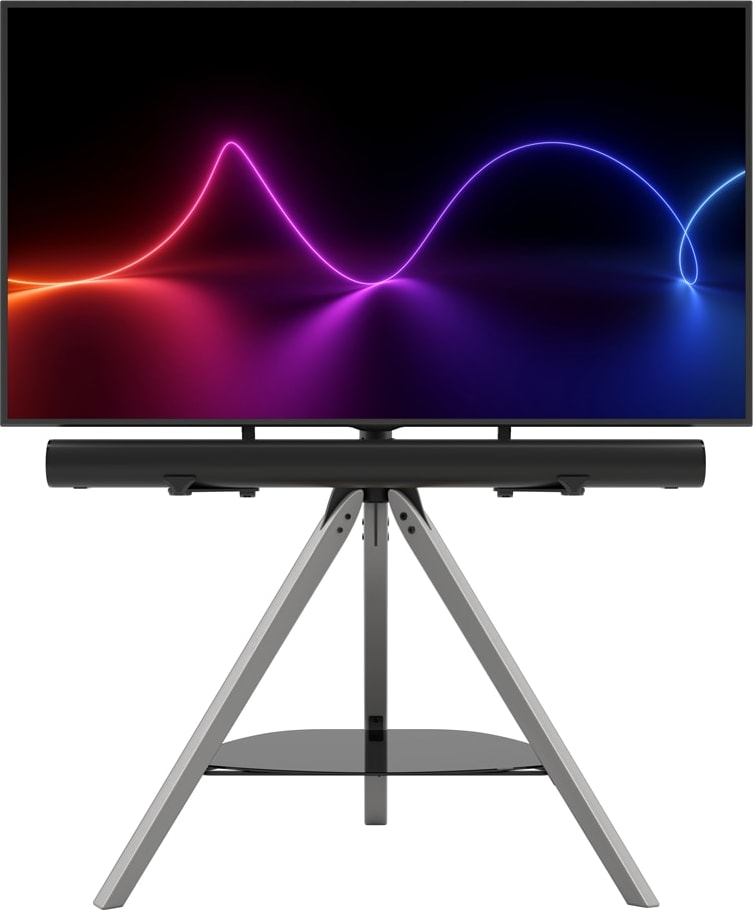 Avf Hoxton Sound Freestanding Tv + Soundbar Tripod - Grey (Fslk1001Hoxgb) - Image 6
