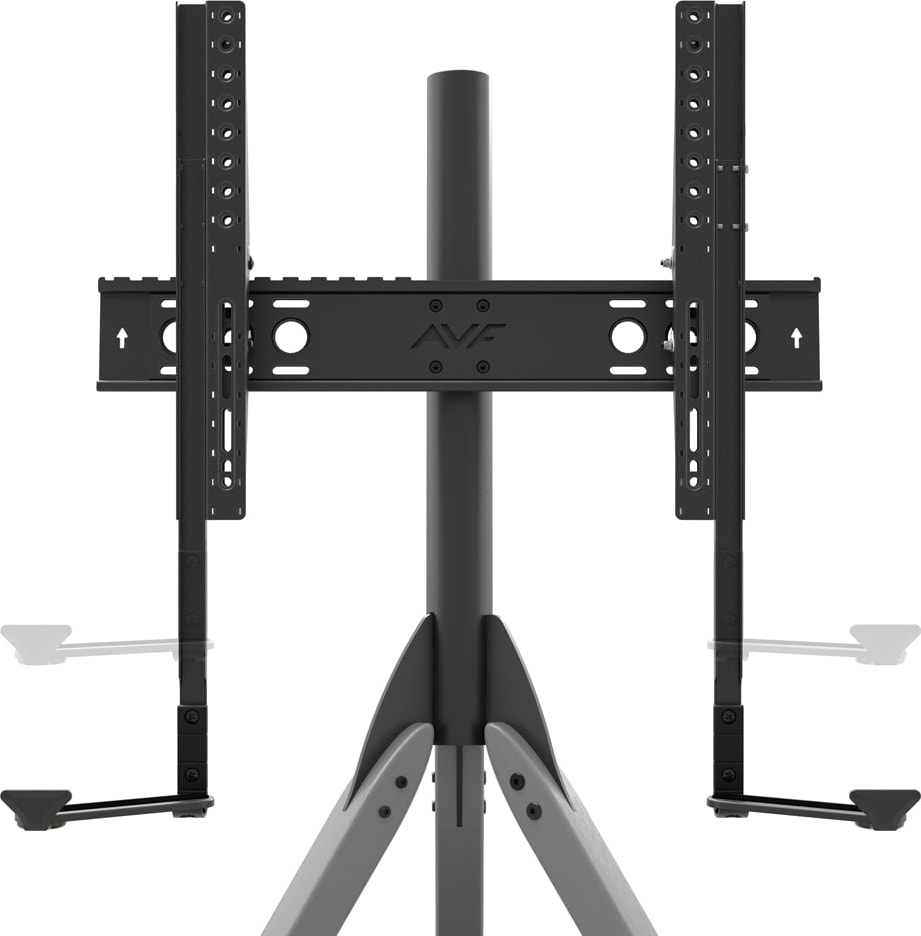 Avf Hoxton Sound Freestanding Tv + Soundbar Tripod - Grey (Fslk1001Hoxgb) 2 Avf Hoxton Sound Freestanding Tv + Soundbar Tripod - Grey (Fslk1001Hoxgb) - Image 2