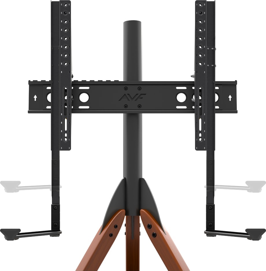 Avf Hoxton Sound Freestanding Tv + Soundbar Tripod - Dark Wood (Fslk1001Hoxdwb) - Image 2