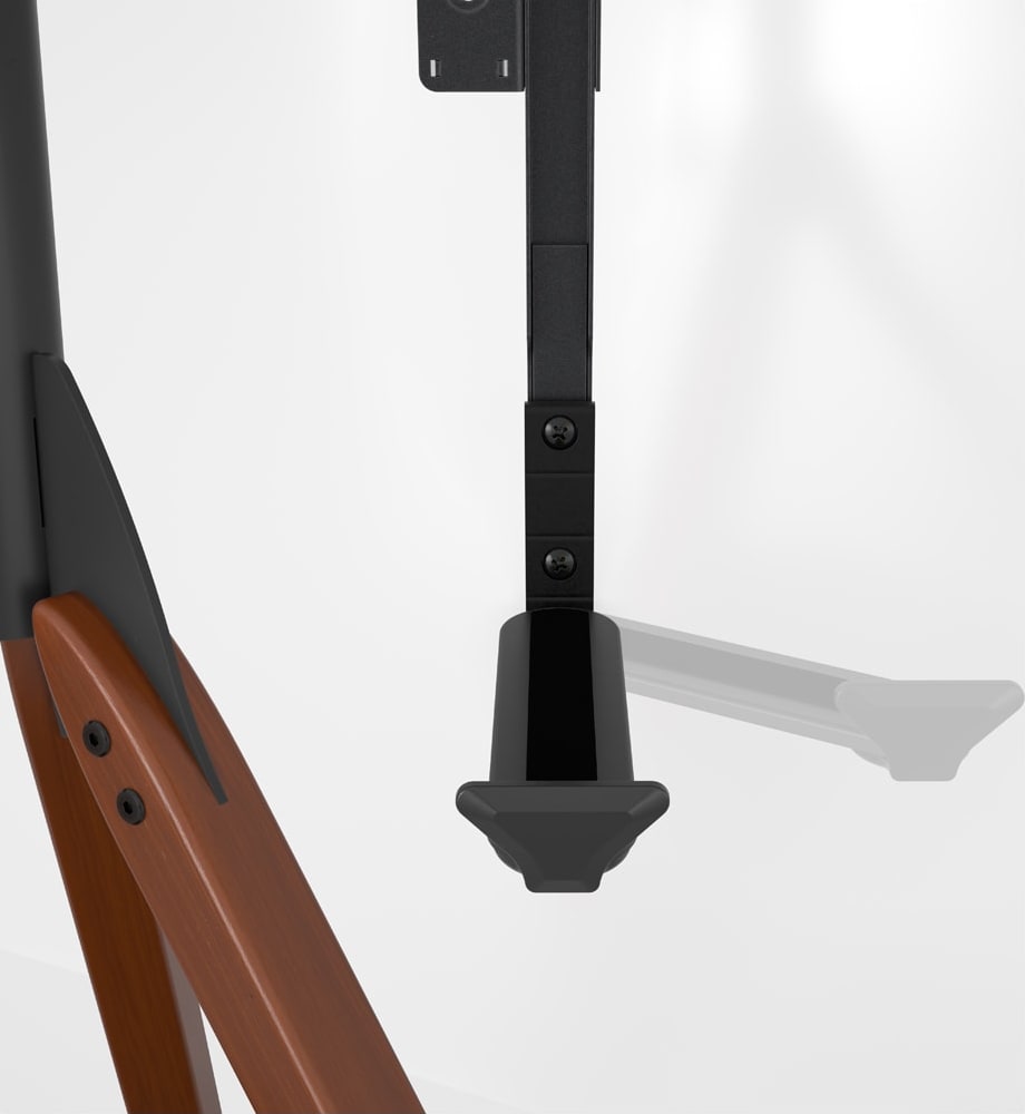 Avf Hoxton Sound Freestanding Tv + Soundbar Tripod - Dark Wood (Fslk1001Hoxdwb) - Image 5