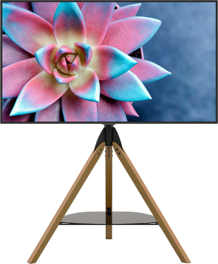 Avf Hoxton Freestanding Tv Tripod - Light Wood (Fsl1000Hoxlwb) - Image 5