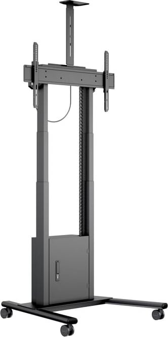 Multibrackets M Motorised Floorstand Incl Cabinet &Amp; Camerashelf 120Kg Black (Mb6775) 1 Multibrackets M Motorised Floorstand Incl Cabinet &Amp; Camerashelf 120Kg Black (Mb6775)