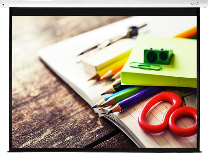 Sapphire Electric Screen - 146 X 110Cm (4:3) - (Sews150Bv-A) 1 Sapphire Electric Screen - 146 X 110Cm (4:3) - (Sews150Bv-A)