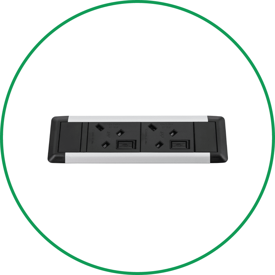 Dalen - Small Meeting Room Furniture Solution 5 Person (Projection Based) - Image 7