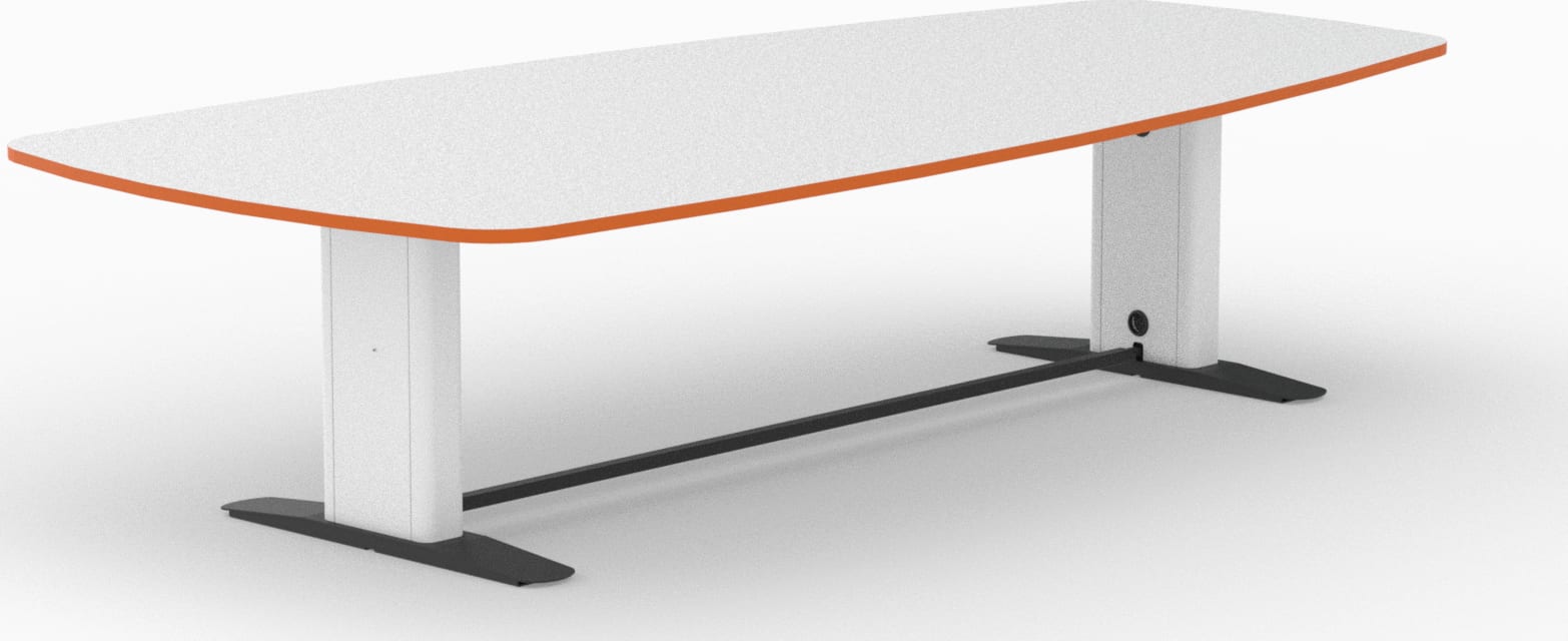 Dalen - Medium Meeting Room Furniture Solution 10 Person (Projection Based) 1 Dalen - Medium Meeting Room Furniture Solution 10 Person (Projection Based)