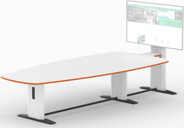 Dalen - Medium Meeting Room Furniture Solution 10 Person (Display Based) 5 Dalen - Medium Meeting Room Furniture Solution 10 Person (Display Based) - Image 5