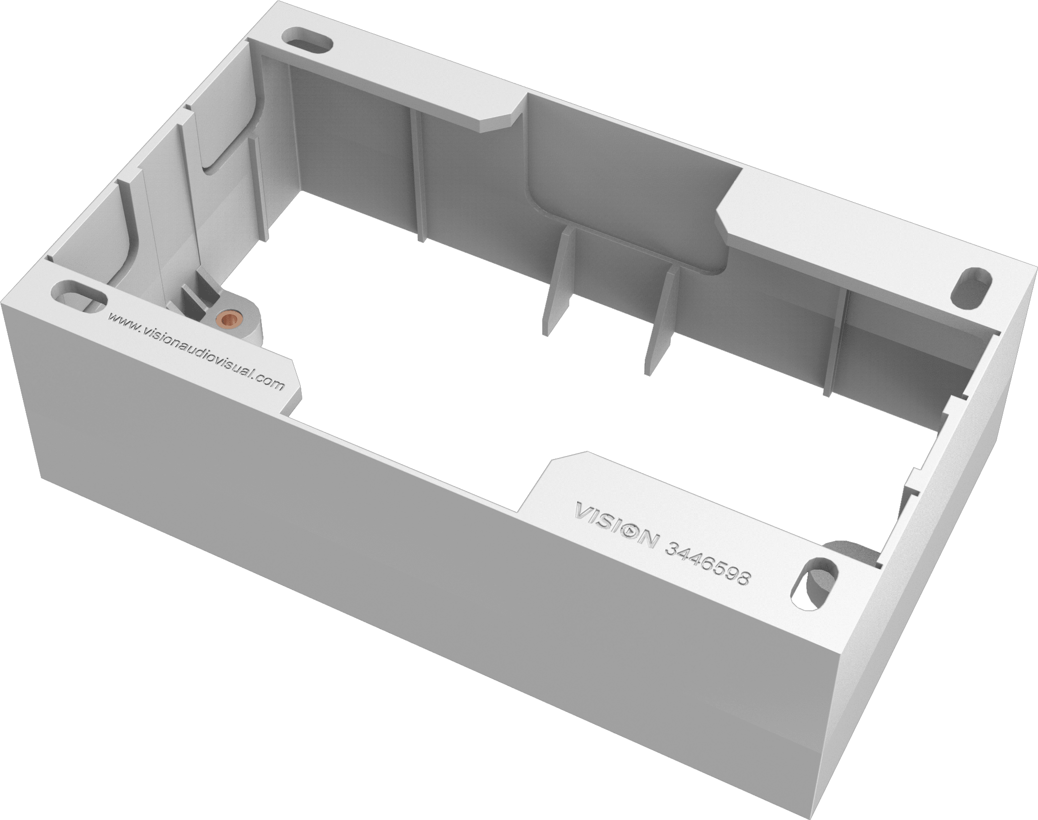 Vision - 2-Gang Backbox (Tc3 Backbox2G - 3446598) - Image 2