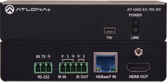 Atlona Technologies 4K Uhd Hdmi Over Hdbaset Kit With Control And Poe (At-Uhd-Ex-70C-Kit) - Image 3