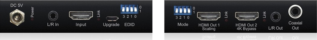 Blustream Hdmi 4K Hdcp 2.2 Compliant Splitter With In-Built Down-Scaler (Sc12Sp-V2)