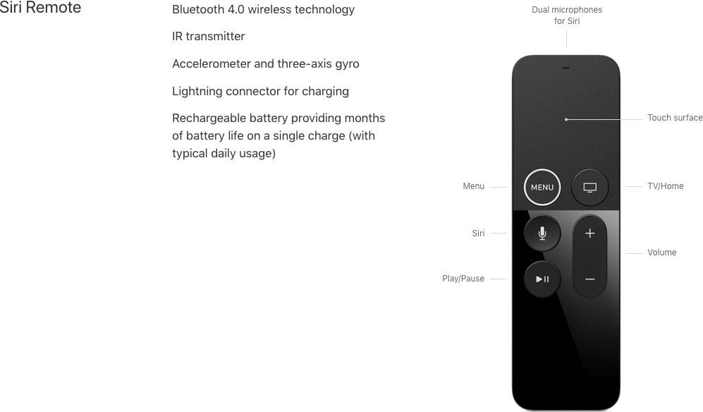 Apple Tv 4K (64Gb / Mp7P2B/A) And Apple Airpods (Mmef2Zm/A) 2 Apple Tv 4K (64Gb / Mp7P2B/A) And Apple Airpods (Mmef2Zm/A) - Image 2