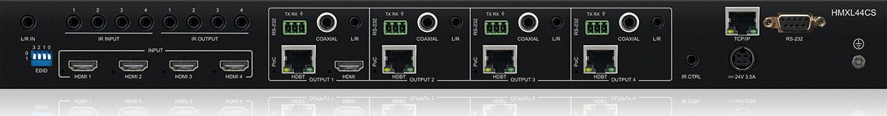 Blustream - 4X4 Hdbaset Csc Matrix Kit (Hmxl44Cs-Kit) 2 Blustream - 4X4 Hdbaset Csc Matrix Kit (Hmxl44Cs-Kit) - Image 2