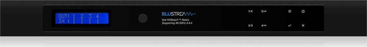 Blustream - 4X4 Hdbaset Csc Matrix Kit (Hmxl44Cs-Kit) 1 Blustream - 4X4 Hdbaset Csc Matrix Kit (Hmxl44Cs-Kit)