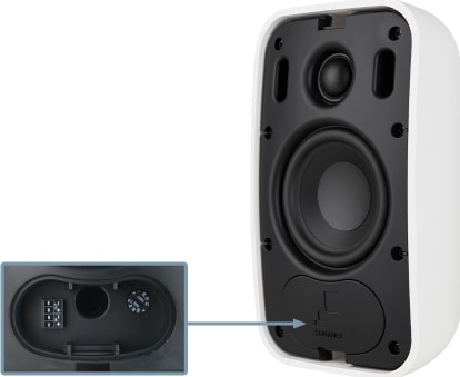 Sonance Ps-S43T Professional 4 Inch Surface Mount Speaker (White Finish, Pair) 5 Sonance Ps-S43T Professional 4 Inch Surface Mount Speaker (White Finish, Pair) - Image 5