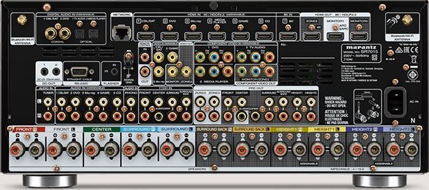 Marantz Sr7015 9.2 Av Receiver (Blk) 2 Marantz Sr7015 9.2 Av Receiver (Blk) - Image 2