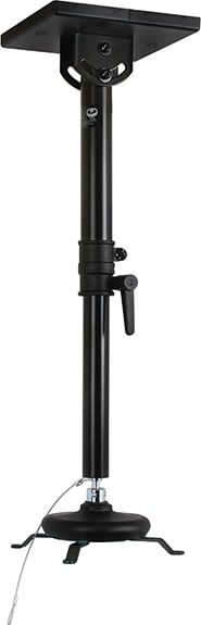 Btech Bt882/B Adjustable Drop Projector Ceiling Mount 580 - 830Mm (Black) 2 Btech Bt882/B Adjustable Drop Projector Ceiling Mount 580 - 830Mm (Black) - Image 2