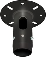 Btech - Heavy Duty Ceiling / Floor Mount 50Mm Diameter - Black (Bt7822/B) - Image 2