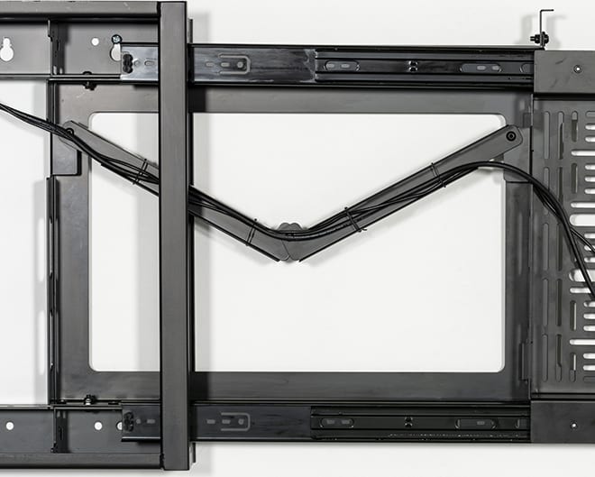 Btech - Flat Screen Wall Mount W/Slide-Out Av Storage Tray (Bt7883) 2 Btech - Flat Screen Wall Mount W/Slide-Out Av Storage Tray (Bt7883) - Image 2