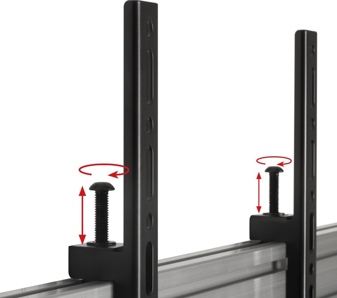 Btech - Universal Twin Screen Vc Trolley (Bt8514) 5 Btech - Universal Twin Screen Vc Trolley (Bt8514) - Image 5
