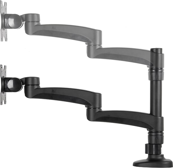 Btech - Double Arm Desk Mount With Tilt &Amp; Swivel (Bt7373) 5 Btech - Double Arm Desk Mount With Tilt &Amp; Swivel (Bt7373) - Image 5