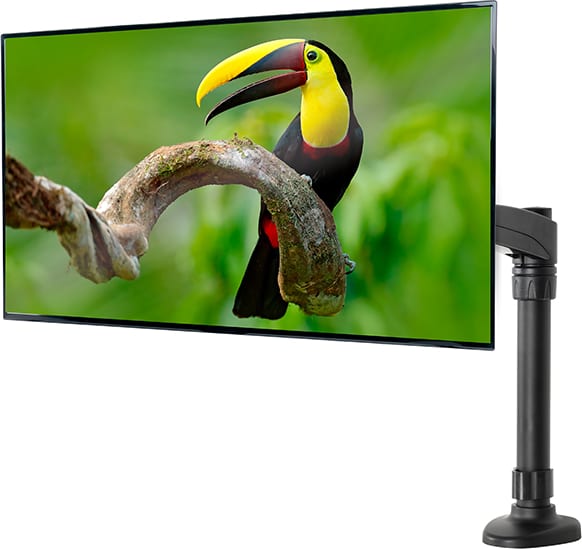 Btech - Double Arm Desk Mount With Tilt &Amp; Swivel (Bt7373) 4 Btech - Double Arm Desk Mount With Tilt &Amp; Swivel (Bt7373) - Image 4