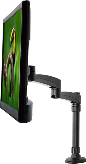 Btech - Double Arm Desk Mount With Tilt &Amp; Swivel (Bt7373) 2 Btech - Double Arm Desk Mount With Tilt &Amp; Swivel (Bt7373) - Image 2