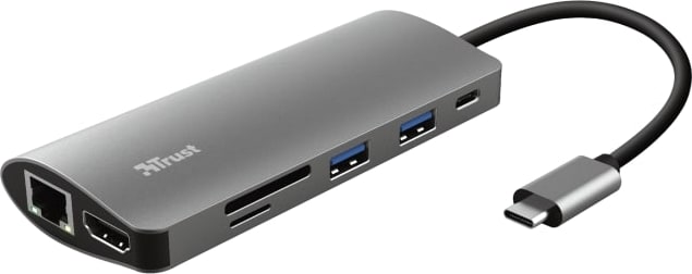 Trust 7-In-1 Usb-C Multi-Port Adapter (Trdalyxy7) 1 Trust 7-In-1 Usb-C Multi-Port Adapter (Trdalyxy7)