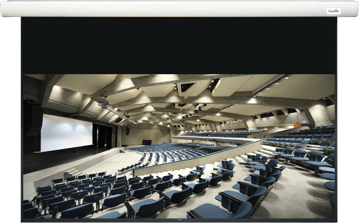 Sapphire Electric (Large) Screen - 350 X 197Cm (16:9) - (Sews350Bwsf-A)