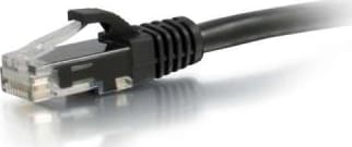 C2G - 2M Black Cat6 Utp Snagless Rj45 Patch Cable (C2G83408) - Image 2