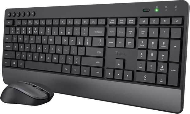 Trust - Trezo Comfort Wireless Keyboard &Amp; Mouse Set (24533) 1 Trust - Trezo Comfort Wireless Keyboard &Amp; Mouse Set (24533)