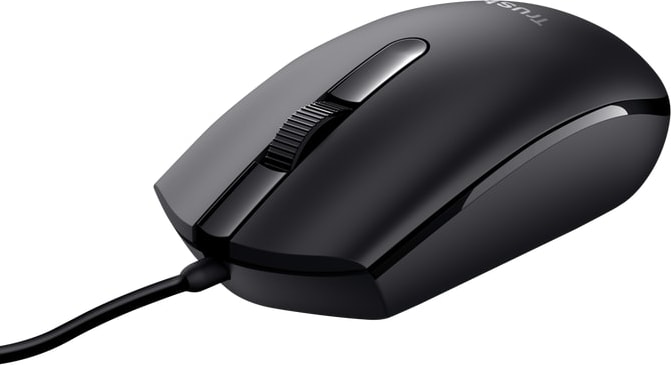 Trust - Tm-101 Eco Wired Black Mouse (25295)