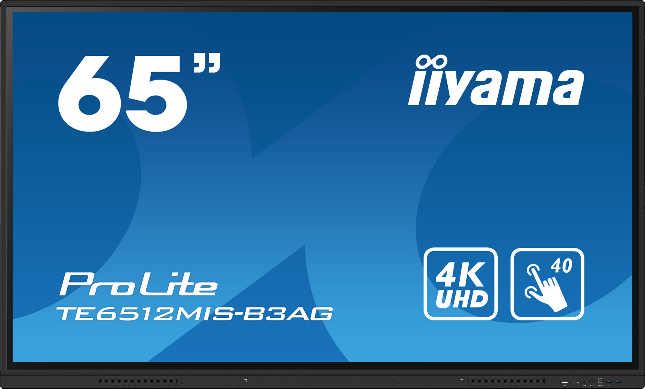 Iiyama 65Inch Prolite Te6512Mis-B3Ag Interactive Display 1 Iiyama 65Inch Prolite Te6512Mis-B3Ag Interactive Display