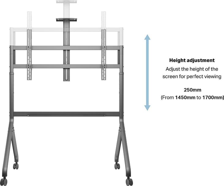 Multibrackets M Collaboration Floorstand 65”-100” (Mb6770) 3 Multibrackets M Collaboration Floorstand 65”-100” (Mb6770) - Image 3